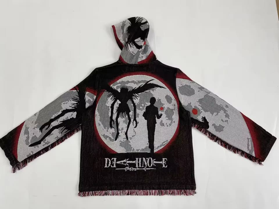Death Note Inspired Tapestry Hoodie