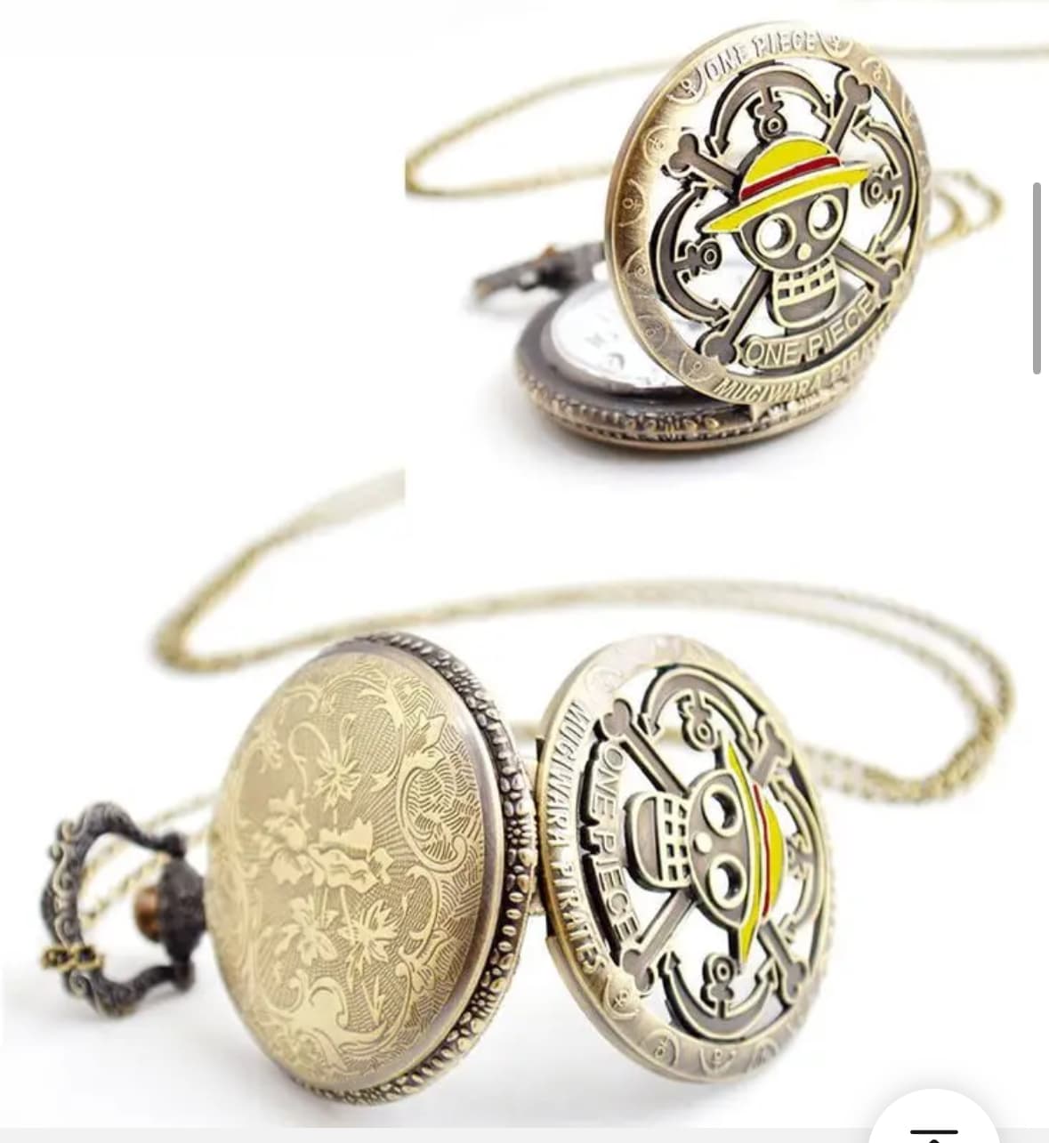 Anime One Piece Pocket Watch