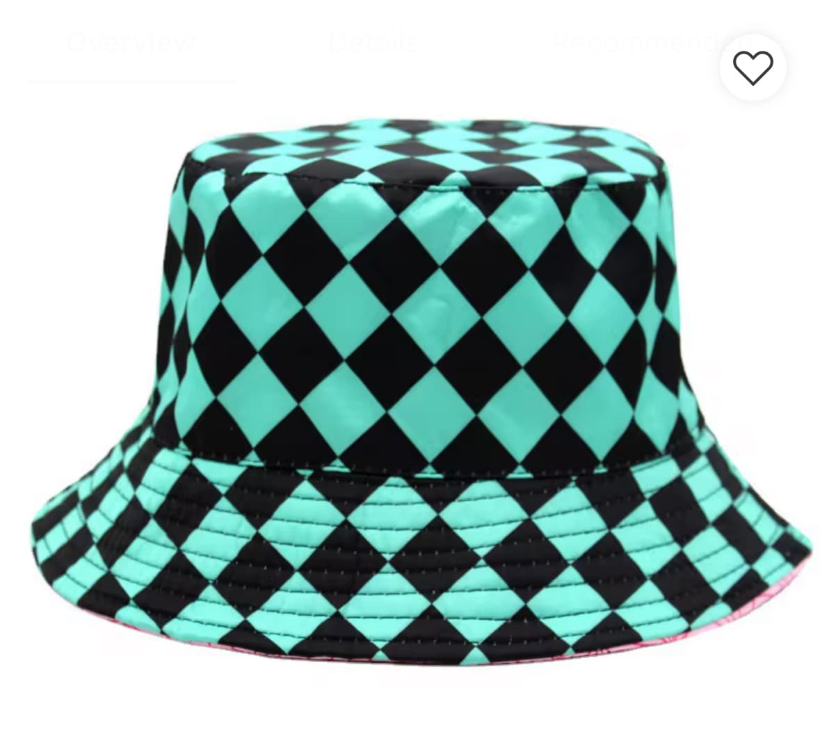 Demon Slayer Themed Bucket Hat